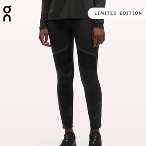 ON RUNNING Tights Long in Black **NWT**